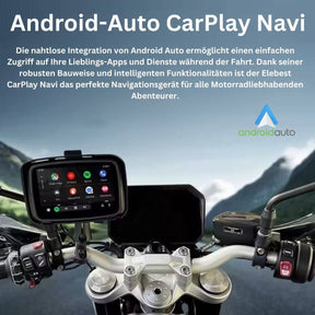 Elebest CarPlay C650 Motorrad - Navi 5 Zoll Android Auto elebest motorrad navi