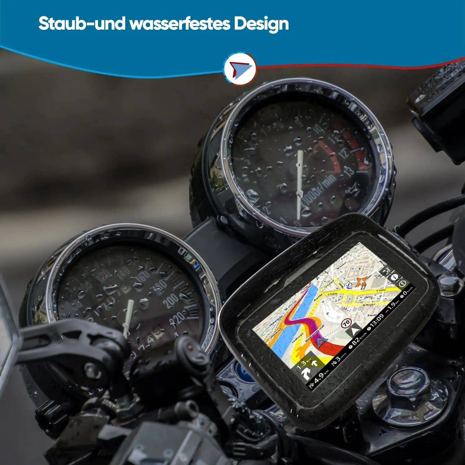 Elebest Rider W5 Motorrad - Navi 5 Zoll Display elebest motorrad navi motorrad navi test